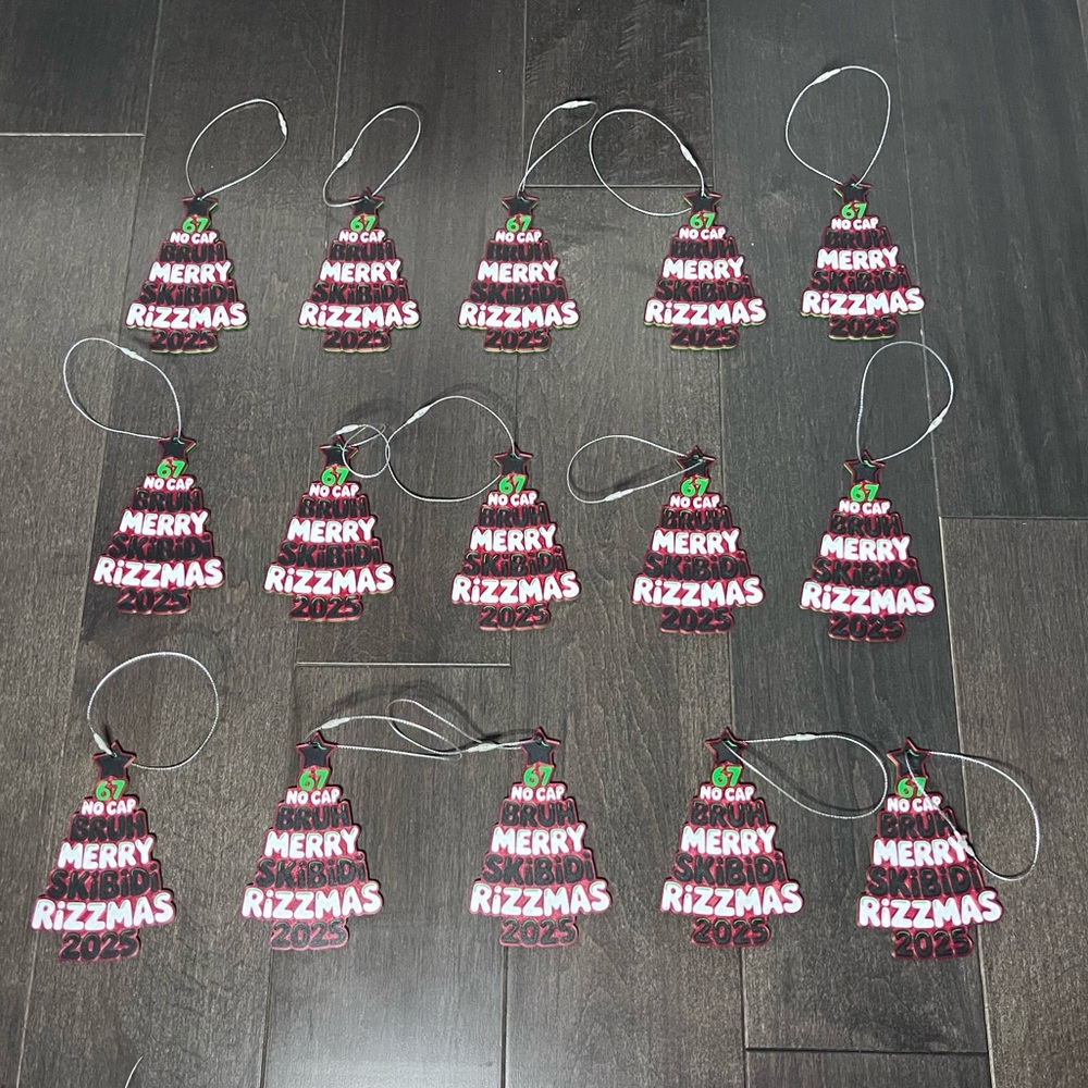 Homemade 67 Christmas Ornaments Set 2025